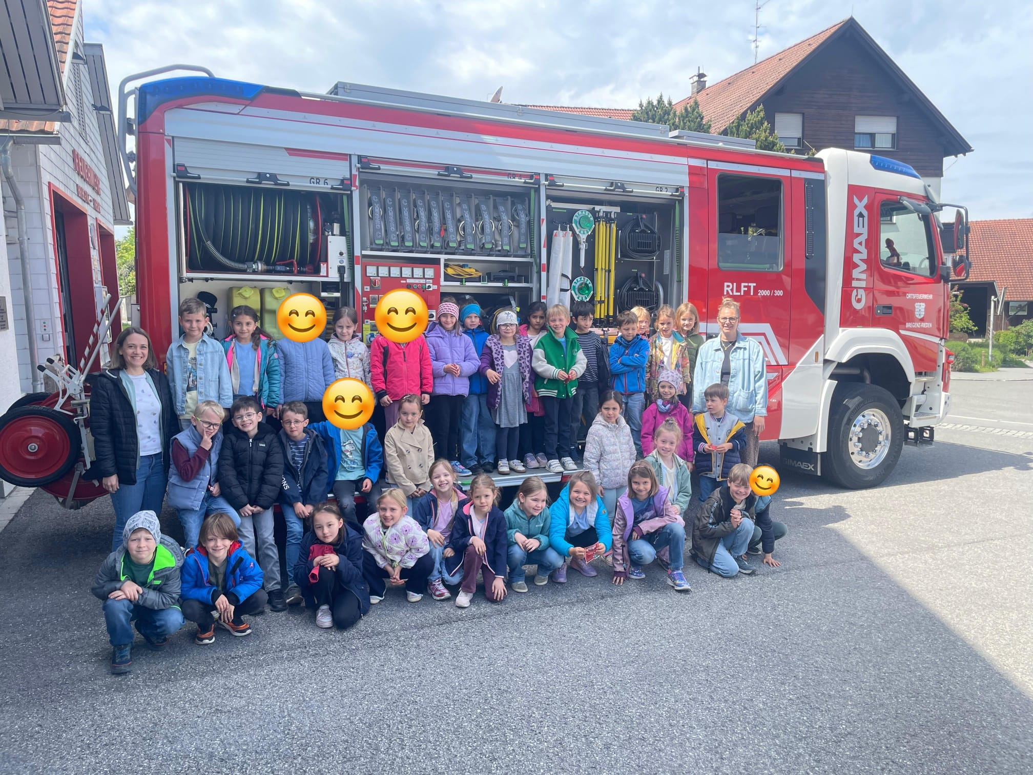 Besuch bei der Feuerwehr